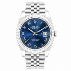 Rolex Datejust 41MM 126334 Blue Roman Dial Watch